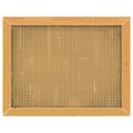 Vector Wooden Frame with Sackcloth