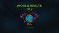 VECTOR WORLD HEALTH DAY BACKGROUND - 2