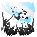 Vector worldcup argentina Royalty Free Stock Photo