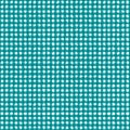 Vector woven cotton effect seamless pattern background. Dense painterly plaid weave grid backdrop. Repeat gingham mid