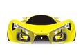 Vector of yellow ferrari f80 sport car