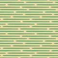 Vector yellow green brush strokes repeat pattern Royalty Free Stock Photo