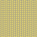 Vector yellow grey tribal style arrow seamless pattern background. Painterly chevrons in vertical rows weave effect