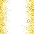 Vector yellow stars background element in flat style