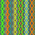 Vector zigzag seamless pattern Royalty Free Stock Photo