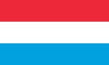 Vectorial illustration of the flag of Luxembourg