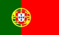 Vectorial illustration of the flag of Portugal