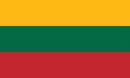 Vectorial illustration of the Lithuanian flag