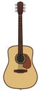 The classic accoustic guitar