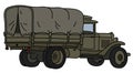 The classic military truck