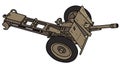 The retro sand field cannon