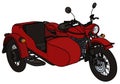 The classic red sidecar