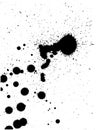 Vectorized Splatter Royalty Free Stock Photo