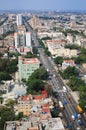 Vedado Quarter in Havana, Cuba Royalty Free Stock Photo