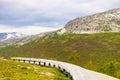 Vedahaugane rest stop in Norway