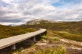 Vedahaugane rest stop in Norway