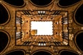 Palazzo comunale di siena, veduta prospettica Royalty Free Stock Photo