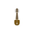 veena color illustration icon on white background