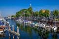 Veere harbour in the Netherlands Royalty Free Stock Photo