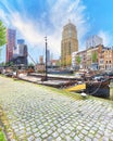 Veerhaven harbour of Rotterdam Royalty Free Stock Photo