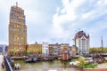 Veerhaven harbour of Rotterdam Royalty Free Stock Photo