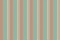 Vefresh texture stripe textile, graphic fabric pattern vertical. Sedding lines vector seamless background in pastel and red colors Royalty Free Stock Photo