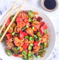 Veg Manchurian- Indo-chinese starter for party Royalty Free Stock Photo