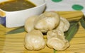 Veg Momos served