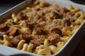 Vegan Bratwurst Mac and Cheese - Plant-Based Comfort Food with a Savory Twist