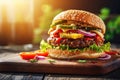 Vegan Burger, Generative AI