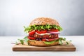 Vegan Burger, Generative AI