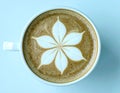 vegan capuccino, AI generated Royalty Free Stock Photo
