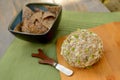 Vegan Cheese Ball and cheese spreader