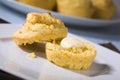 Vegan Corn Muffins Royalty Free Stock Photo