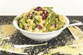 Vegan couscous salad Royalty Free Stock Photo