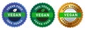 vegan food emblem stamp sign label symbol vegetarian 100 percent product seal Royalty Free Stock Photo