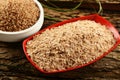 Vegan food Healthy red rice flakes ,