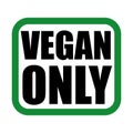 vegan logo in green and black colours