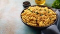 vegan mac and non-cheese, AI generated Royalty Free Stock Photo