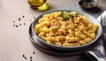 vegan mac and non-cheese, AI generated Royalty Free Stock Photo