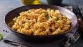 vegan mac and non-cheese, AI generated Royalty Free Stock Photo