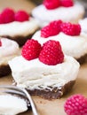 Vegan mini cheesecakes