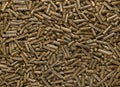 Vegan organic fertilizer pellets, naturally processed meadow clover