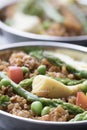 Vegan Paella Close Up Royalty Free Stock Photo