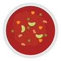 Vegan soup, icon