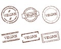 Vegan stamps