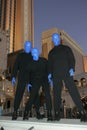 Vegas Blueman Royalty Free Stock Photo