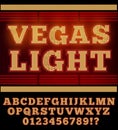 Vegas Night Font