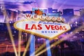 Vegas Showtime Royalty Free Stock Photo