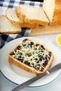 Vegemite And Cheese Sandwich